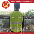 Waterproof reflective traffic vest